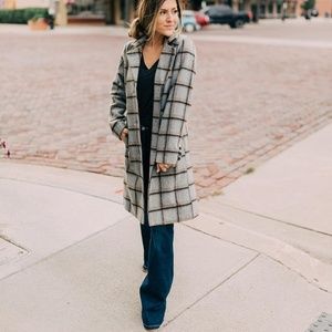 The Buckle - JOLT Plaid Peacoat